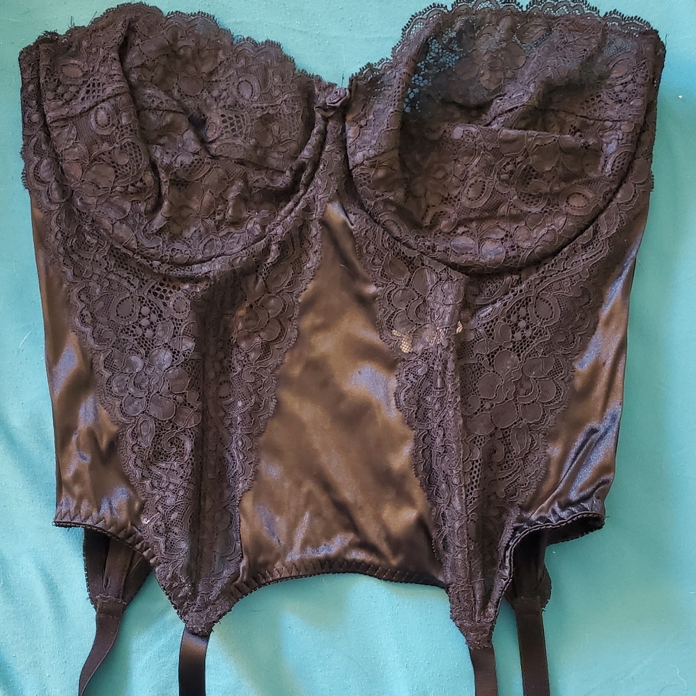 Black Corset Bustier 42c